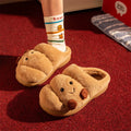 Fluffy Croissant Slippers