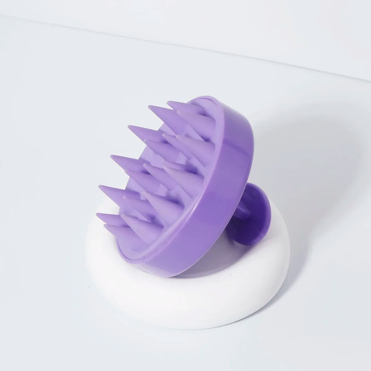 Silicone scalp brush